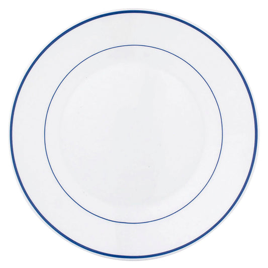 Plate set Arcoroc Rest. F/azul Dessert Bicoloured Glass 19,5 cm