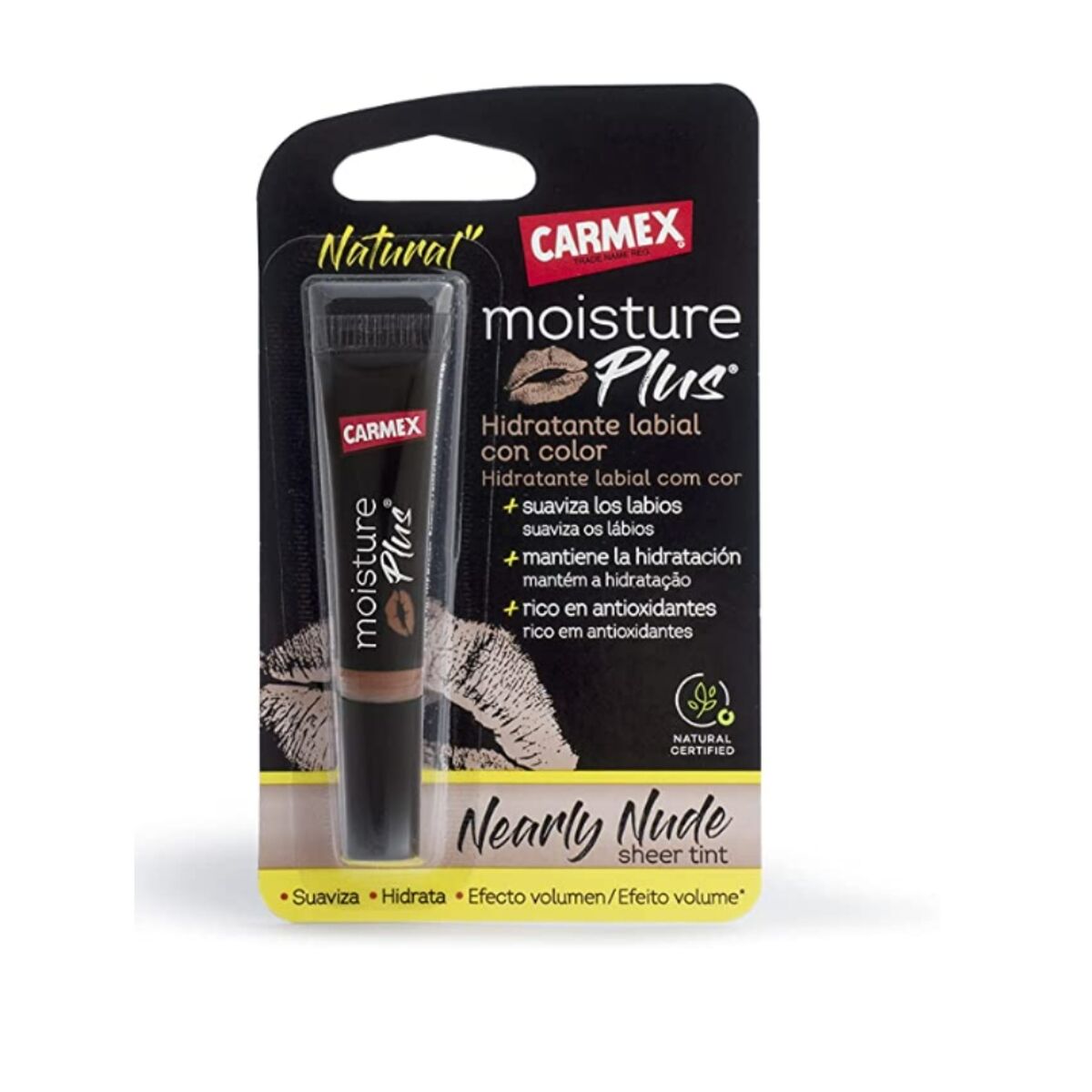 Coloured Lip Balm Carmex 3,8 g Nearly Nude - Lipsticks Lip Glosses and Lip Pencils - Carmex - Default Title