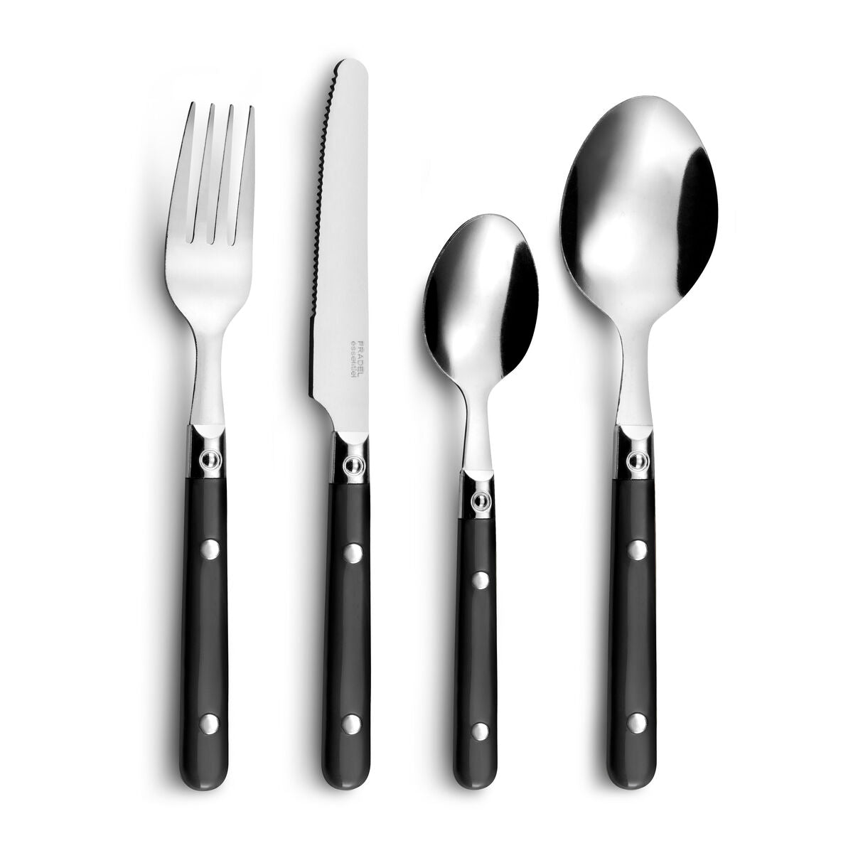 Cutlery Set Amefa Saxo Metal Bicoloured 16 Pieces (25 cm)