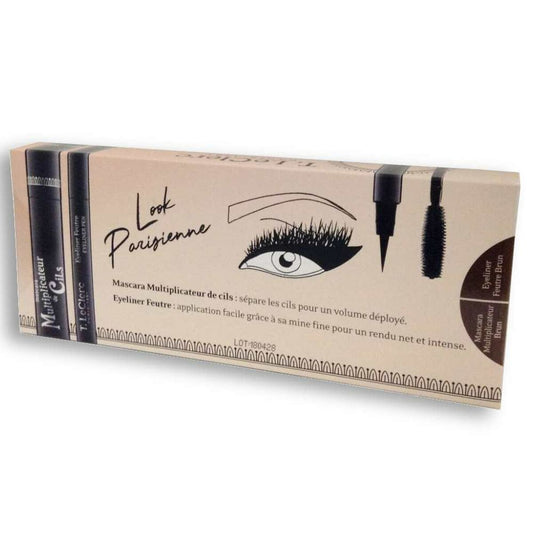 Eye Make-up LeClerc Look Parisienne 2 Pieces Nº 02 Brun - Mascara - LeClerc - Default Title