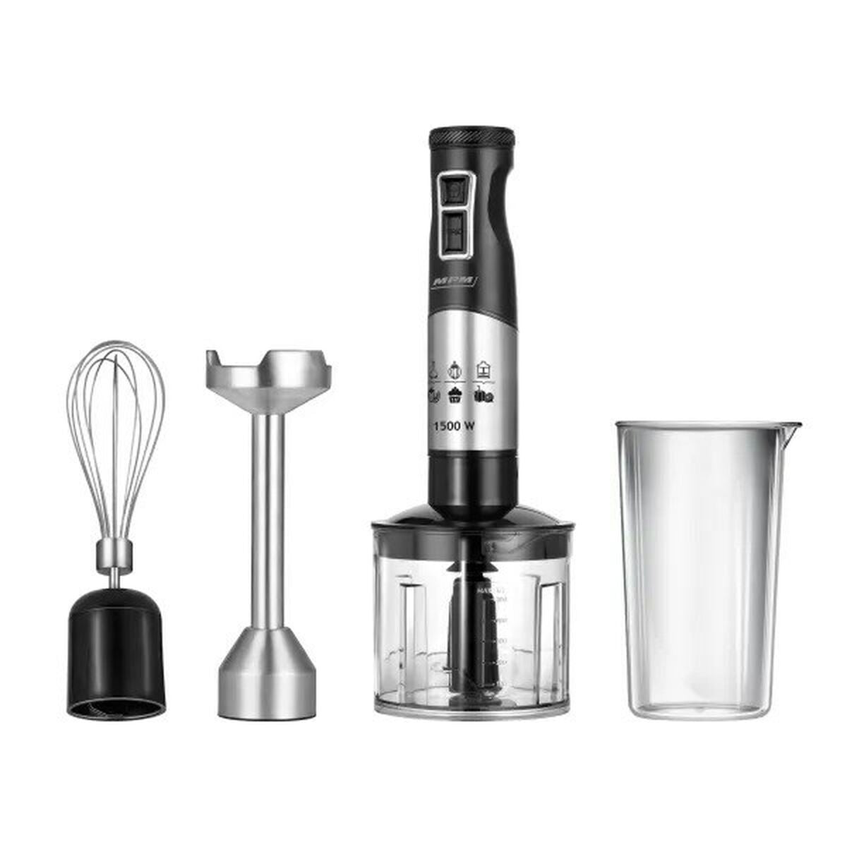 Cup Blender Mpm MBL-34M Black 1500 W