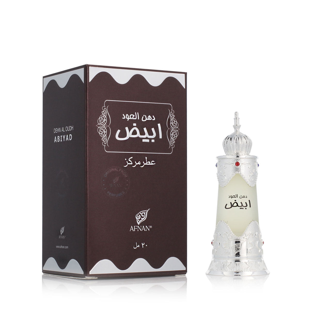 Fragrance oil Afnan Dehn Al Oudh Abiyad Dehn Al Oudh Abiyad 20 ml - Perfumes for women - Afnan - Default Title