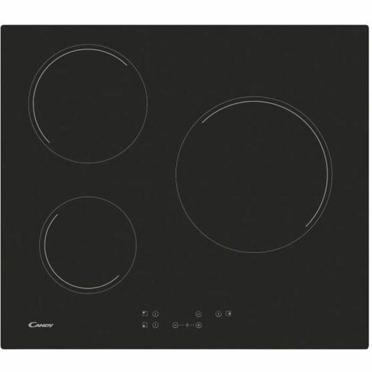 Glass-Ceramic Hob Candy CH63CT 1200 W 5500 W