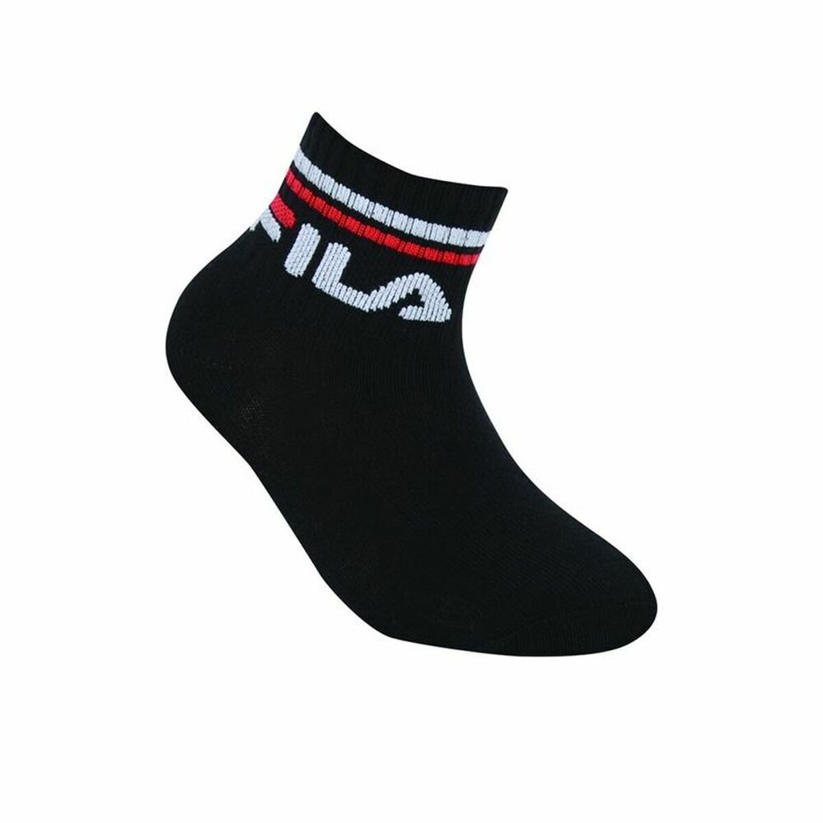 Socks Fila Fila Quarter Plain N Black byKim Fila