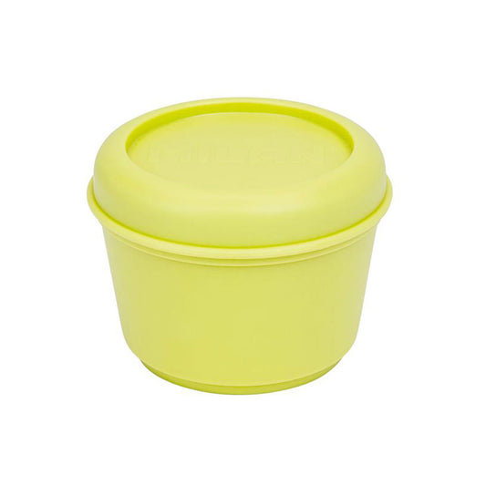 Food Preservation Container Milan Sunset Yellow Plastic Circular 250 ml Ø 10 x 7 cm