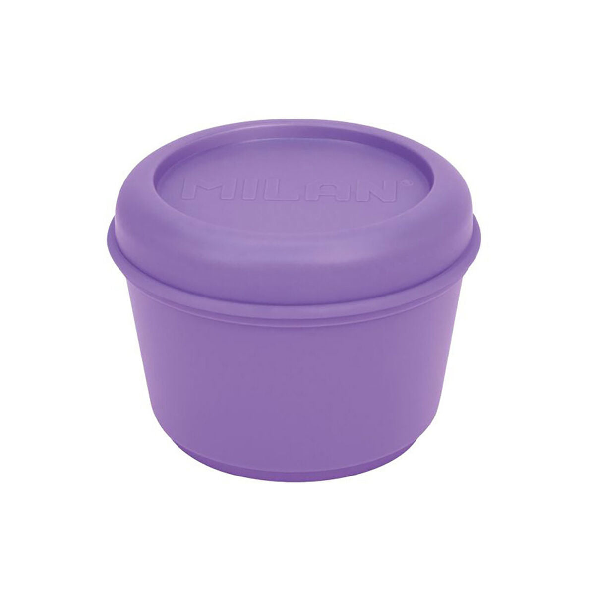 Food Preservation Container Milan Sunset Violet Plastic Circular 250 ml Ø 10 x 7 cm