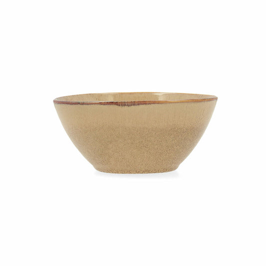 Bowl Bidasoa Ikonic Ceramic Brown (15,8 x 15 x 7 cm) (Pack 6x)