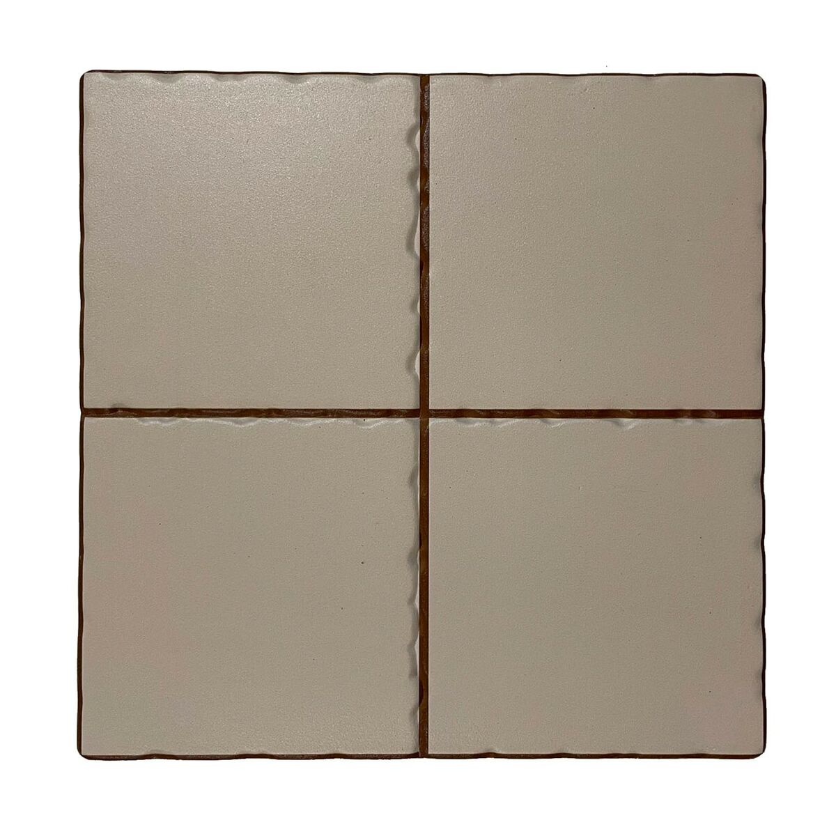 Table Mat Versa Beige Ceramic (20 x 20 cm)