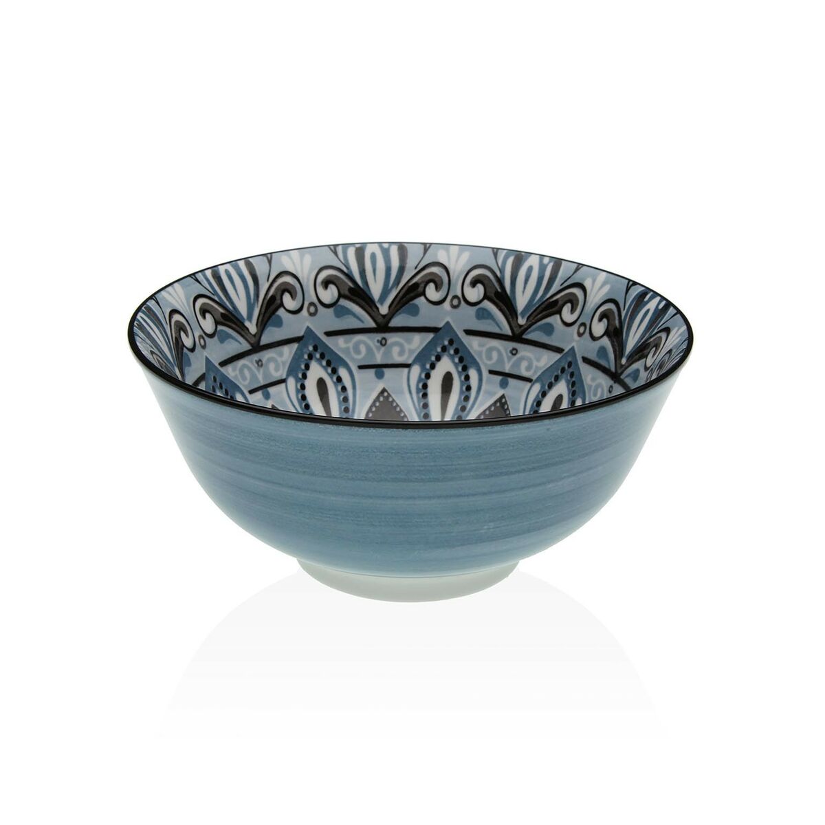 Snack Bowl Versa Blue Ceramic Porcelain 15,5 x 7 x 15,5 cm