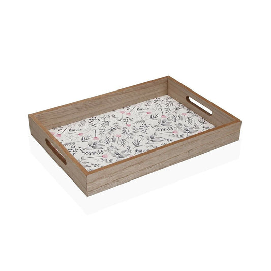 Tray Versa Caprice MDF Wood 24 x 4,5 x 34 cm