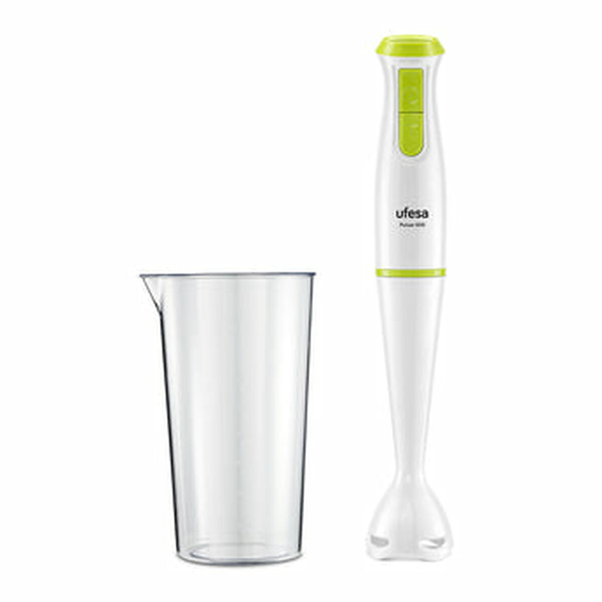 Hand-held Blender UFESA PULSAR 600 White Green 600 W