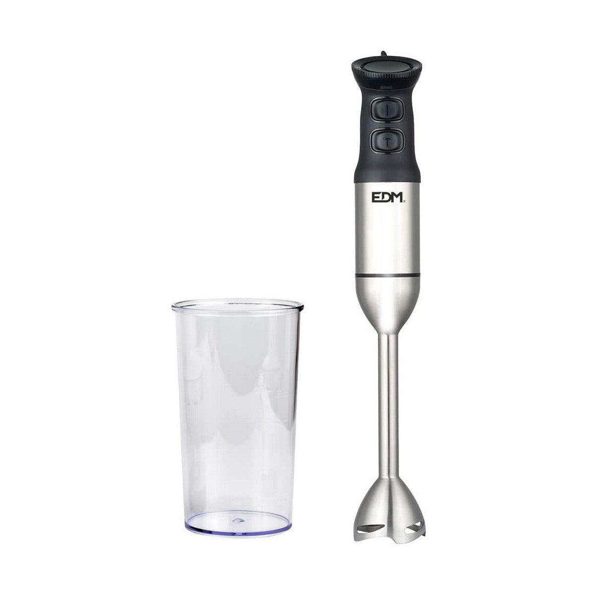 Hand-held Blender EDM 07647 Black Silver 1000 W