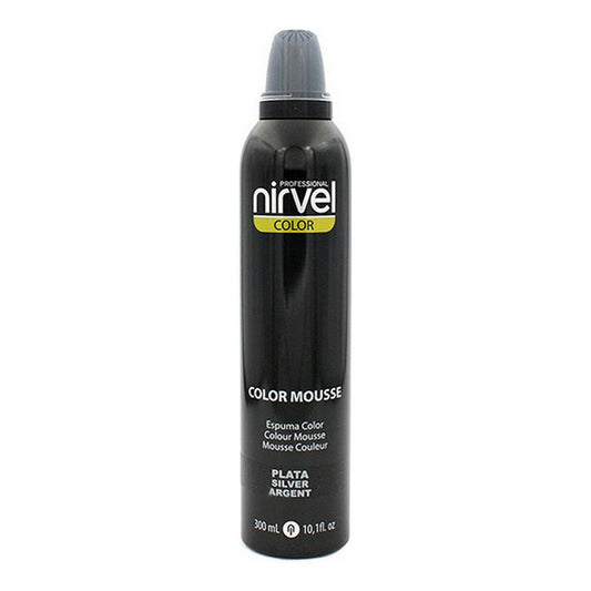 Volumising Foam Color Mousse Nirvel Silver (300 ml)