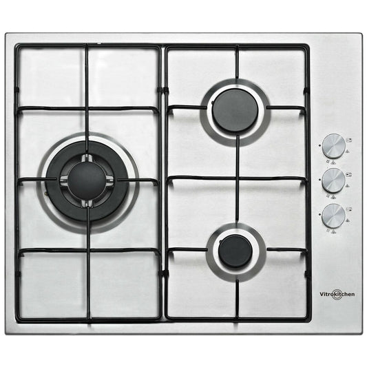 Gas Hob Vitrokitchen EN630LIB 58 cm