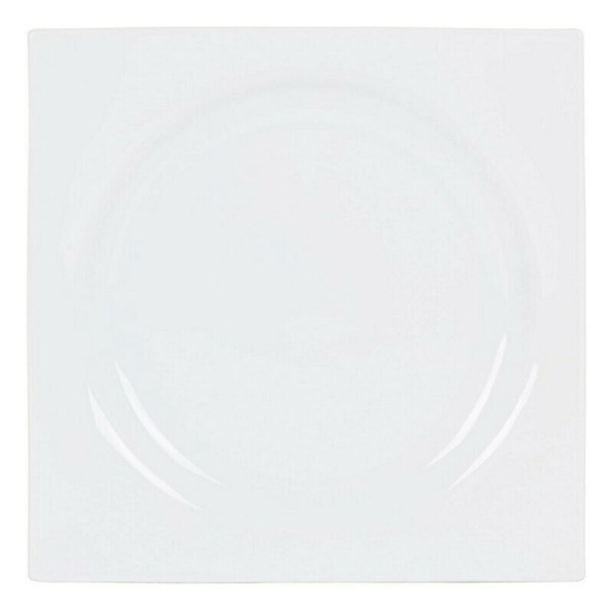 Flat plate Zen Porcelain White (27 x 27 x 3 cm)