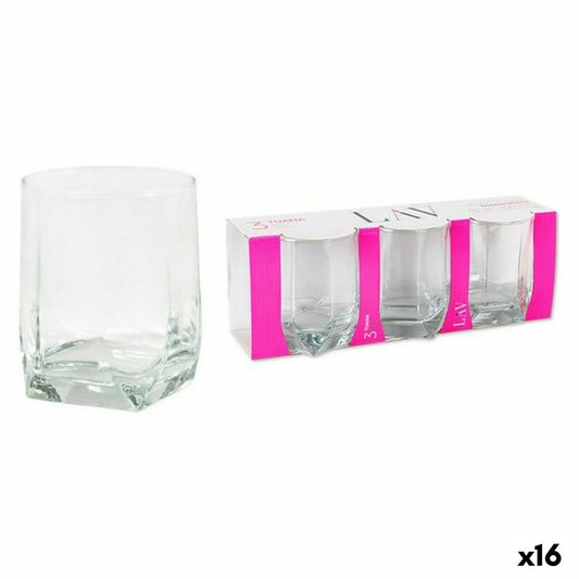 Set of glasses LAV Tuana 320 ml 3 Pieces (16 Units)