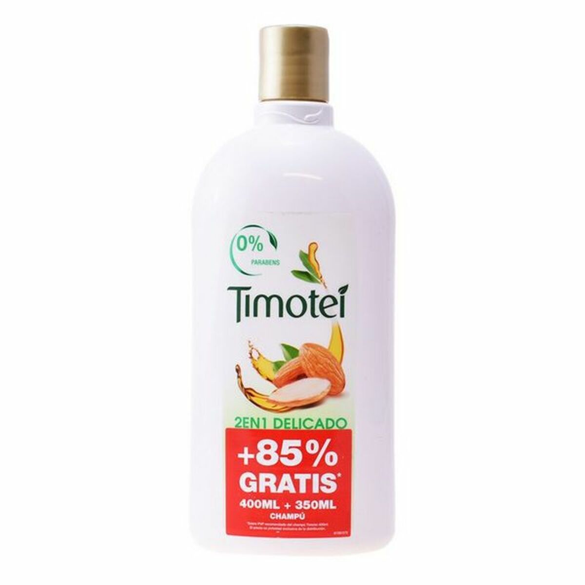 2-in-1 Shampoo and Conditioner Timotei Aceite Almendras Dulces (750 ml) 750 ml - byKim