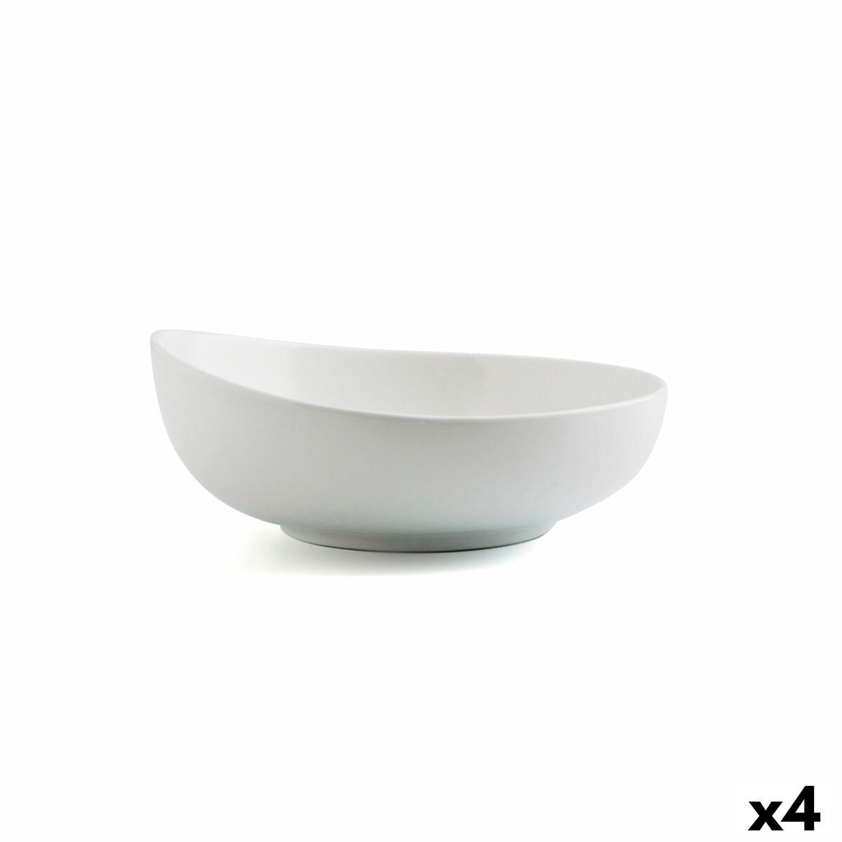 Bowl Ariane Vital Coupe Ceramic White (Ø 21 cm) (4 Units)