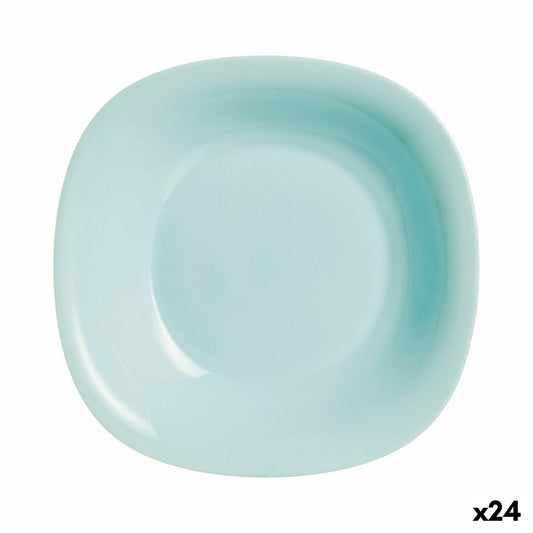 Deep Plate Luminarc Carine Turquesa Turquoise Glass Ø 21 cm (24 Units)