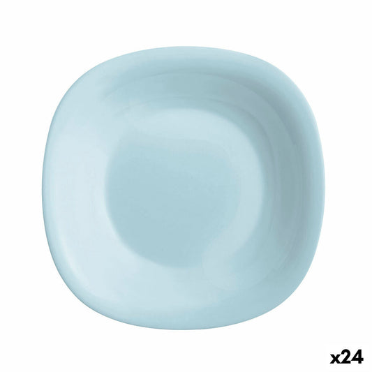 Deep Plate Luminarc Carine Paradise Blue Glass 21 cm (24 Units)