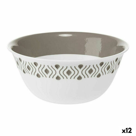 Bowl Stefanplast Tosca Beige Plastic 23 x 10 x 23 cm (12 Units)